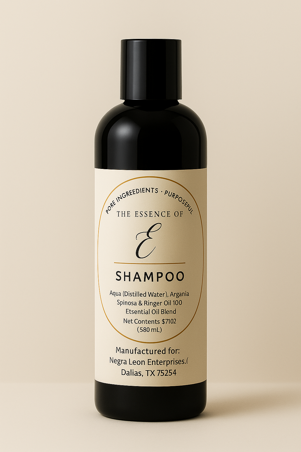 The Essence of E Beard Shampoo