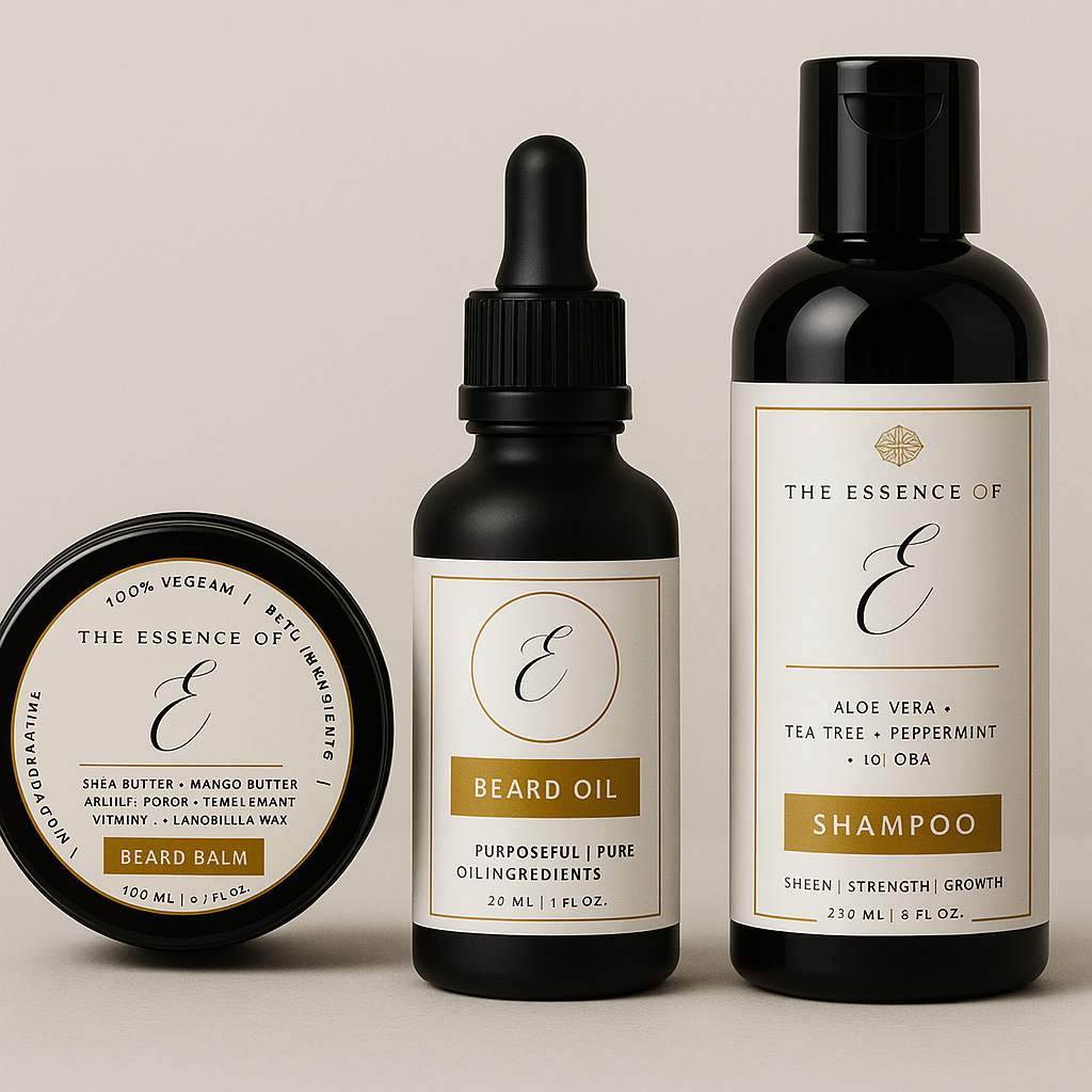 The Essence of E Beard Grooming Set